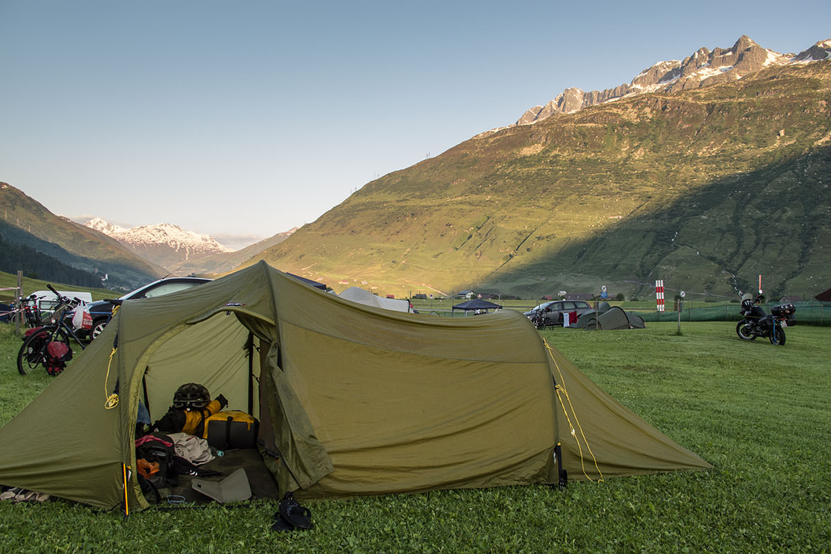Camping in Andermatt