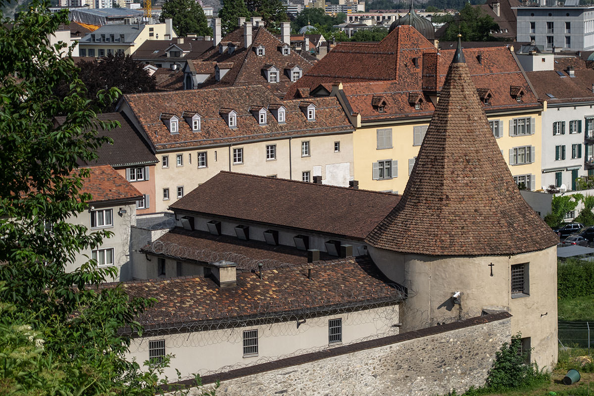 Blick über Chur / Schweiz