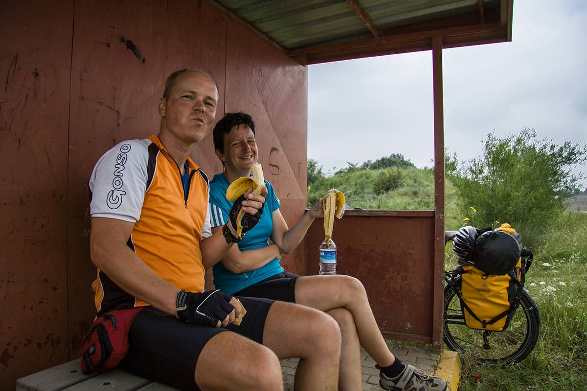 Bananen-Pause