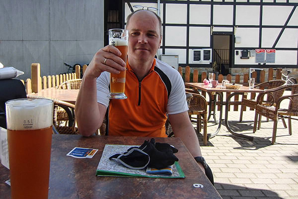 Bierpause...