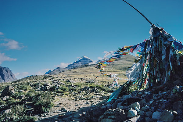 Gebetsfahnen - Kailash-Kora