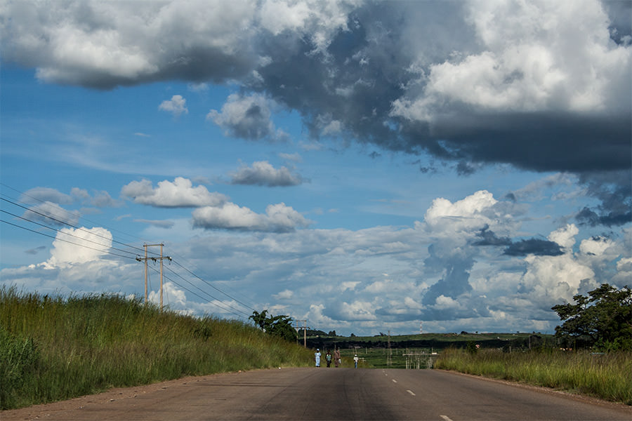 Harare-Highway Richtung Süden