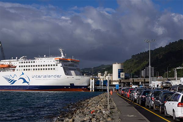 Interislander Fähre / Wellington
