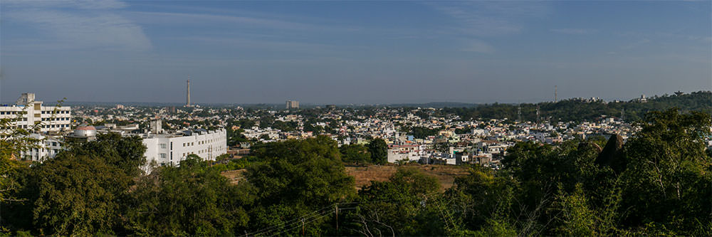 Blick über Jabalpur