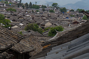 Blick über Lijiang / Yunnan