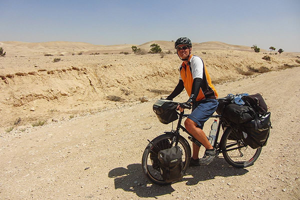 In der Negev-Wüste