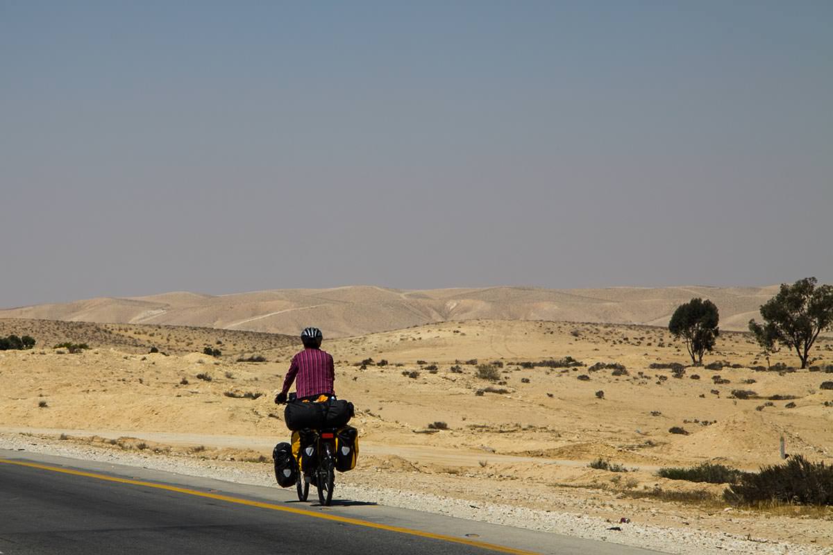 Aufbruch in die Negev-Wüste