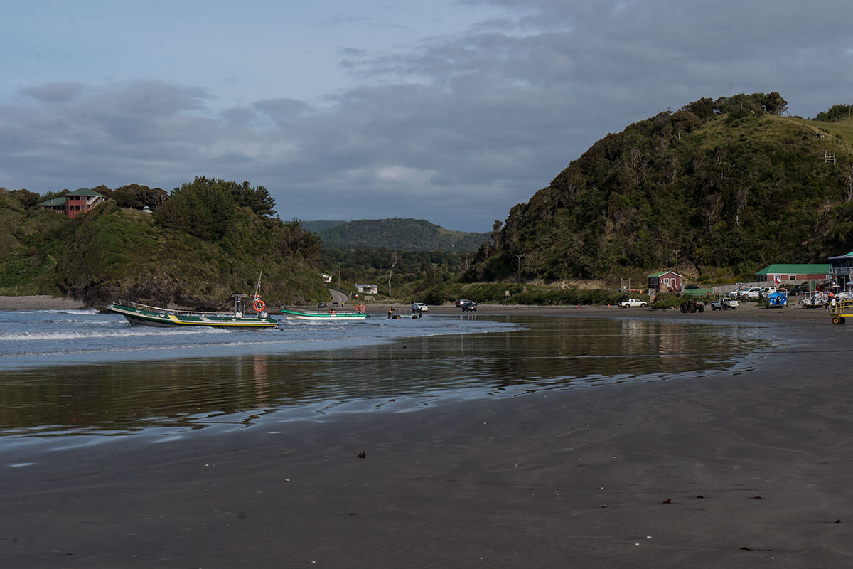 Strand von Punihuil (Pinguinkolonie)