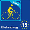 Rheinradweg-Logo