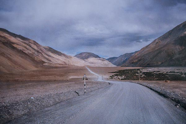 Schotterpiste Richtung Tibet