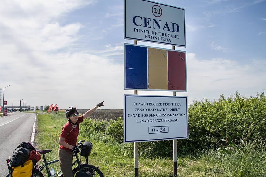 Grenze zu Rumänien