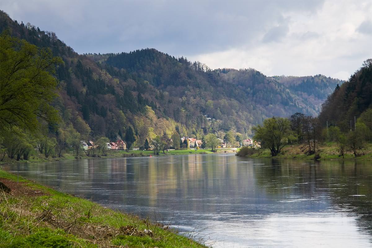 Elbe bei Bad Schandau