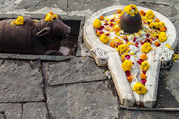 Hinduistisches Symbol Shiva Linga