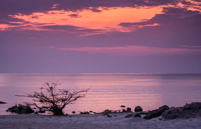 Sonnenuntergang am Malawisee