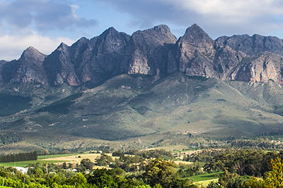 Du Toitskloof-Berge / Südafrika