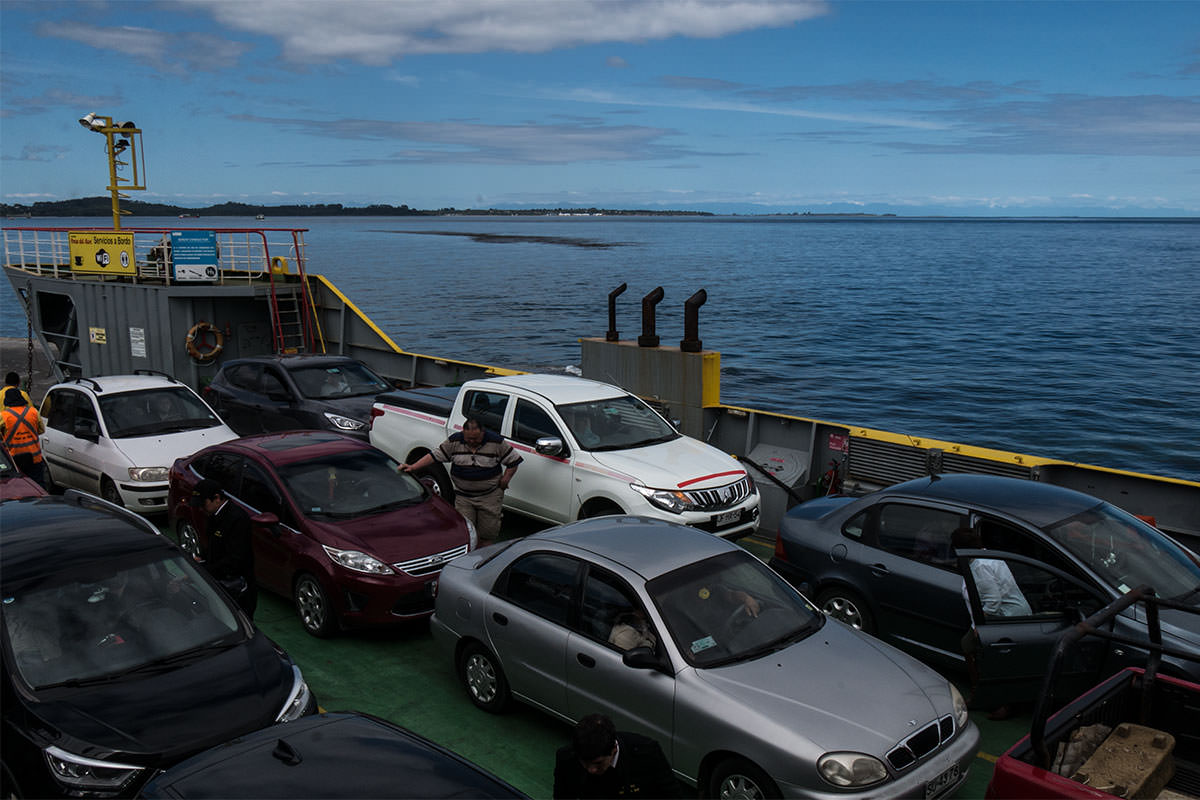 Fähre von Pargua nach Chiloé