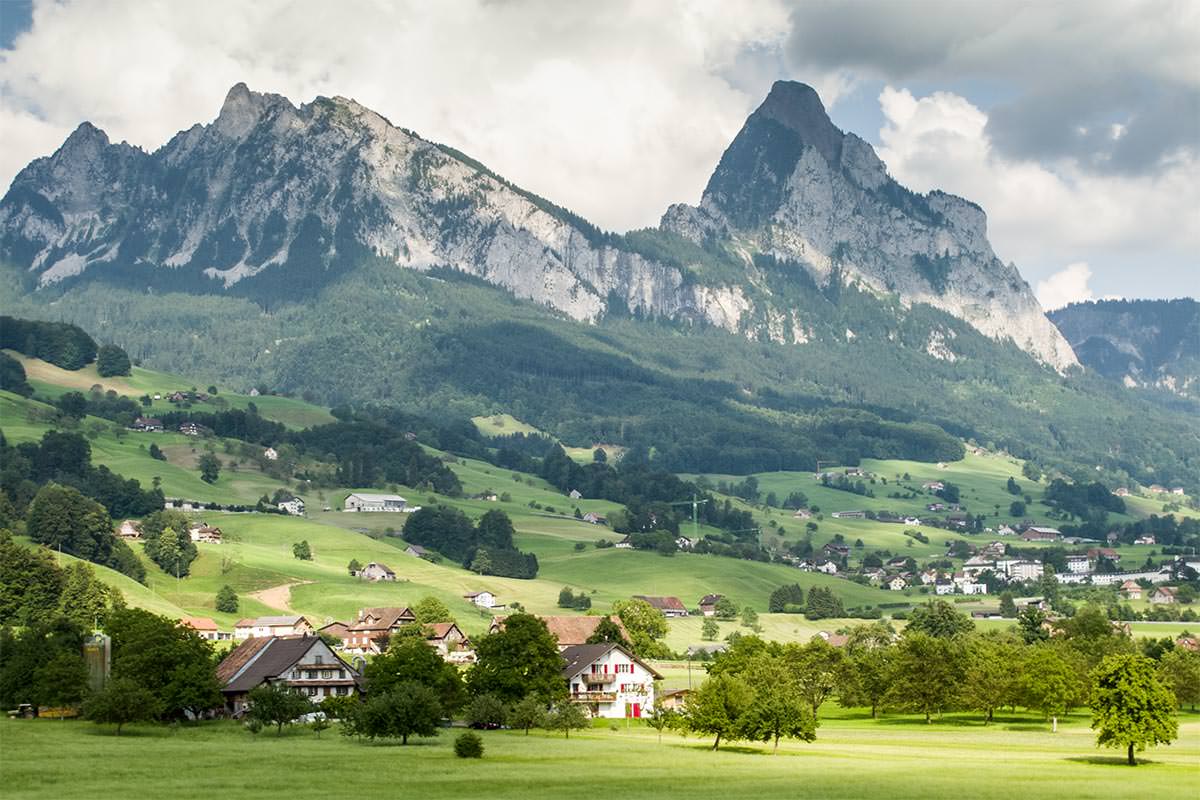 Kleine und Große Mythen bei Schwyz