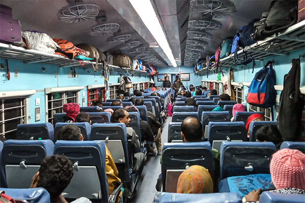Zug nach Jabalpur
