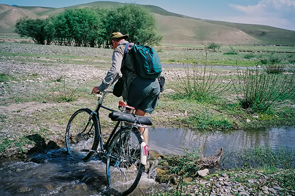 Radfahren in Xiahe