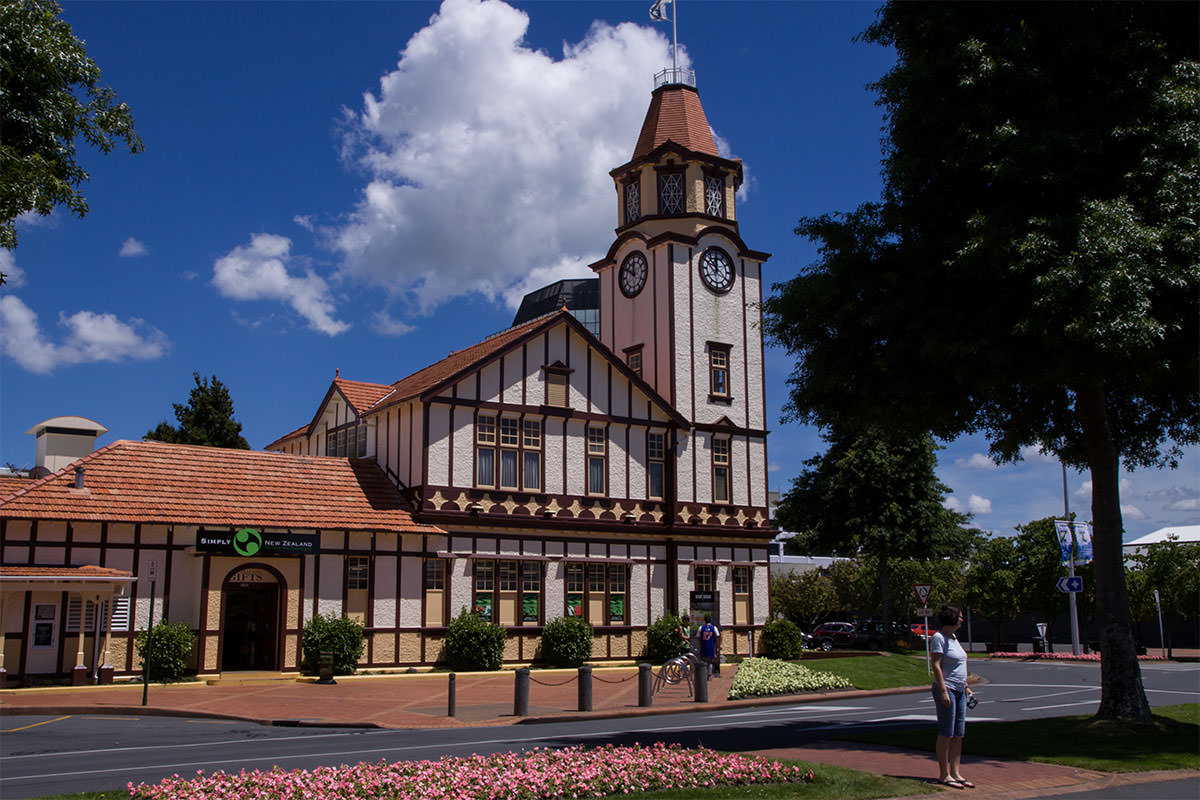 Ehemalige Post in Rotorua