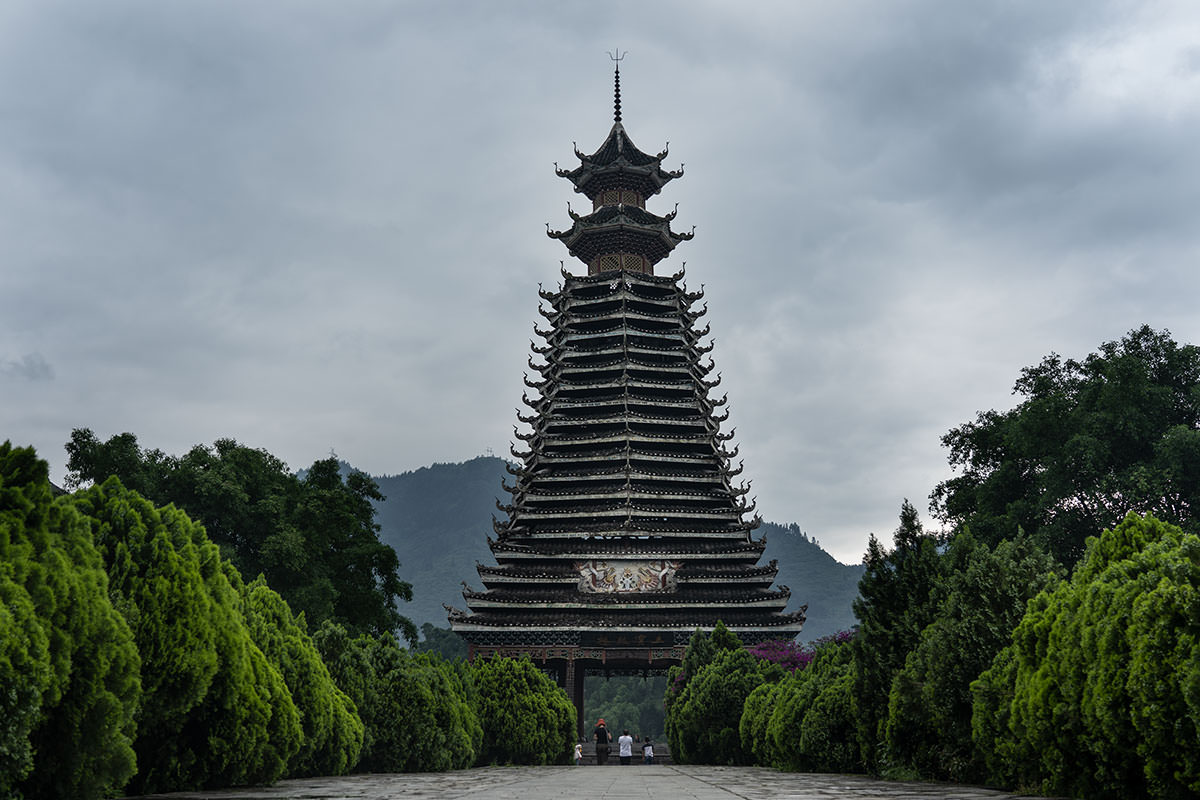 Trommelturm in Rongjiang