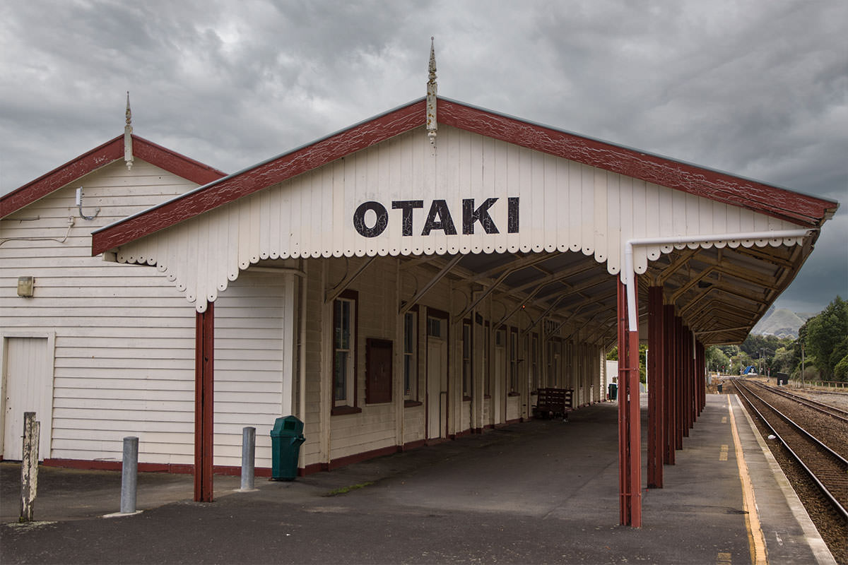Bahnhof Otaki / Neuseeland