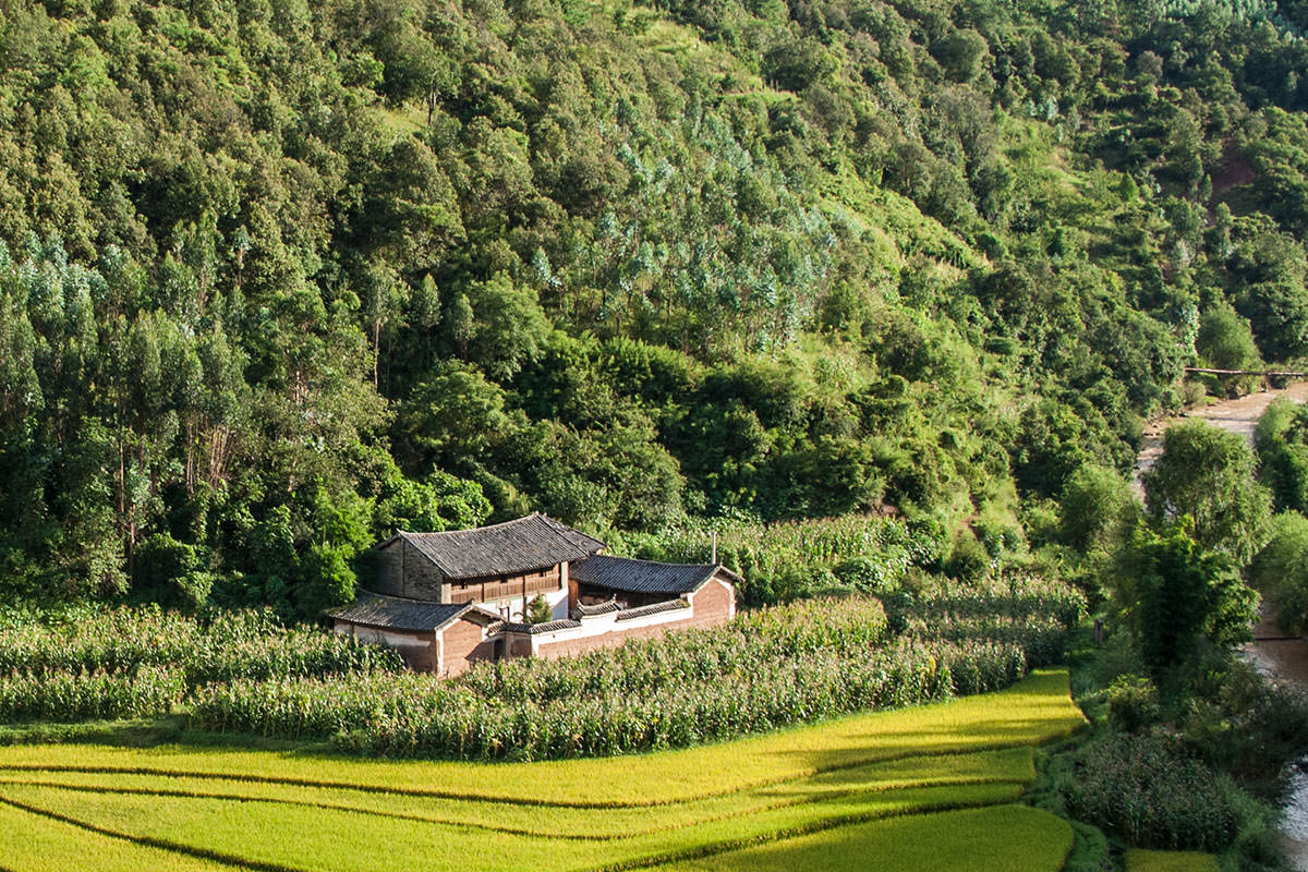 Bauernhof nahe Dali / Yunnan