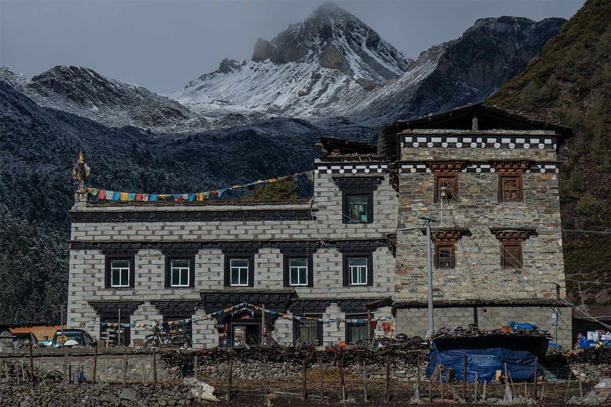 Gasthaus in Yading / Sichuan