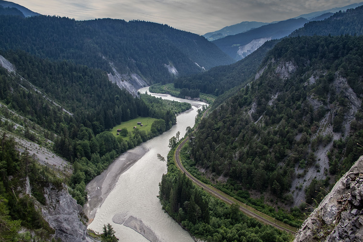 Ruinaulta-Schlucht / Schweiz