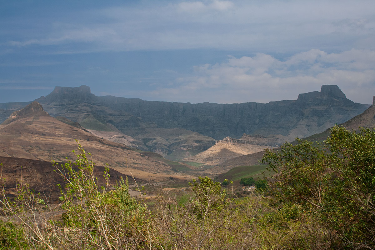 Bergkette "Amphitheater" / Südafrika
