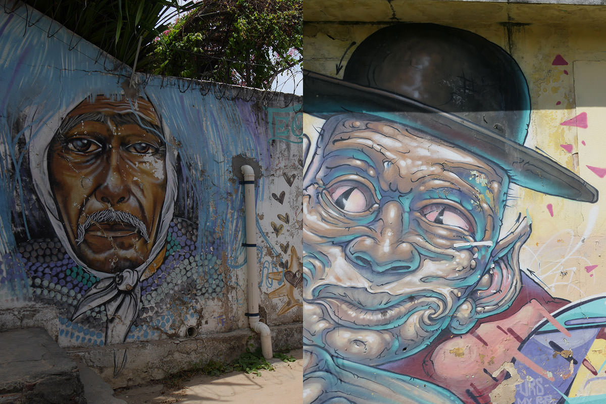 Graffiti in Olinda / Brasilien