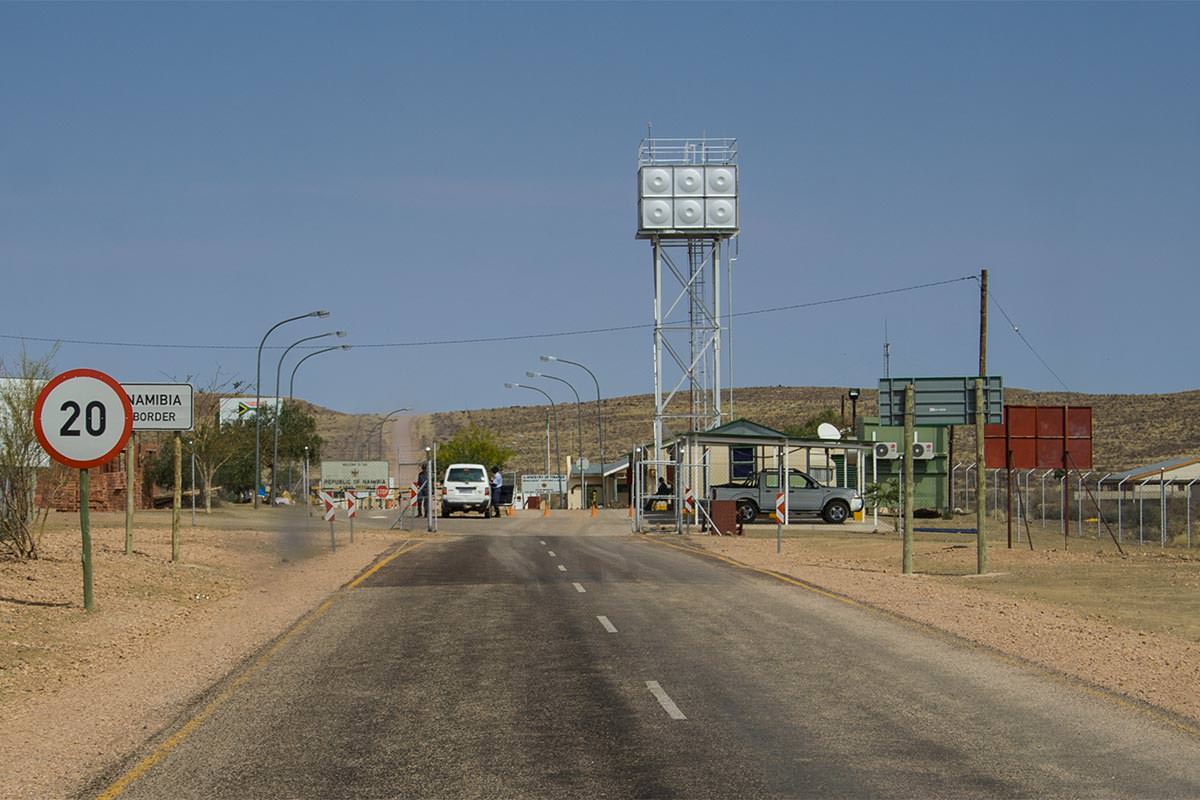 Grenze Südafrika - Namibia