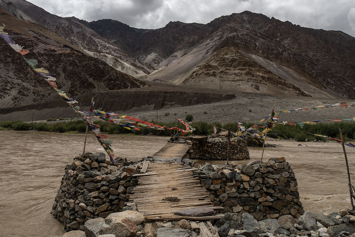 Holzbrücke / Chumathang