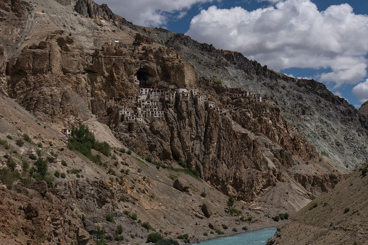 Phuktal Kloster im Zanskar Tal / Ladakh