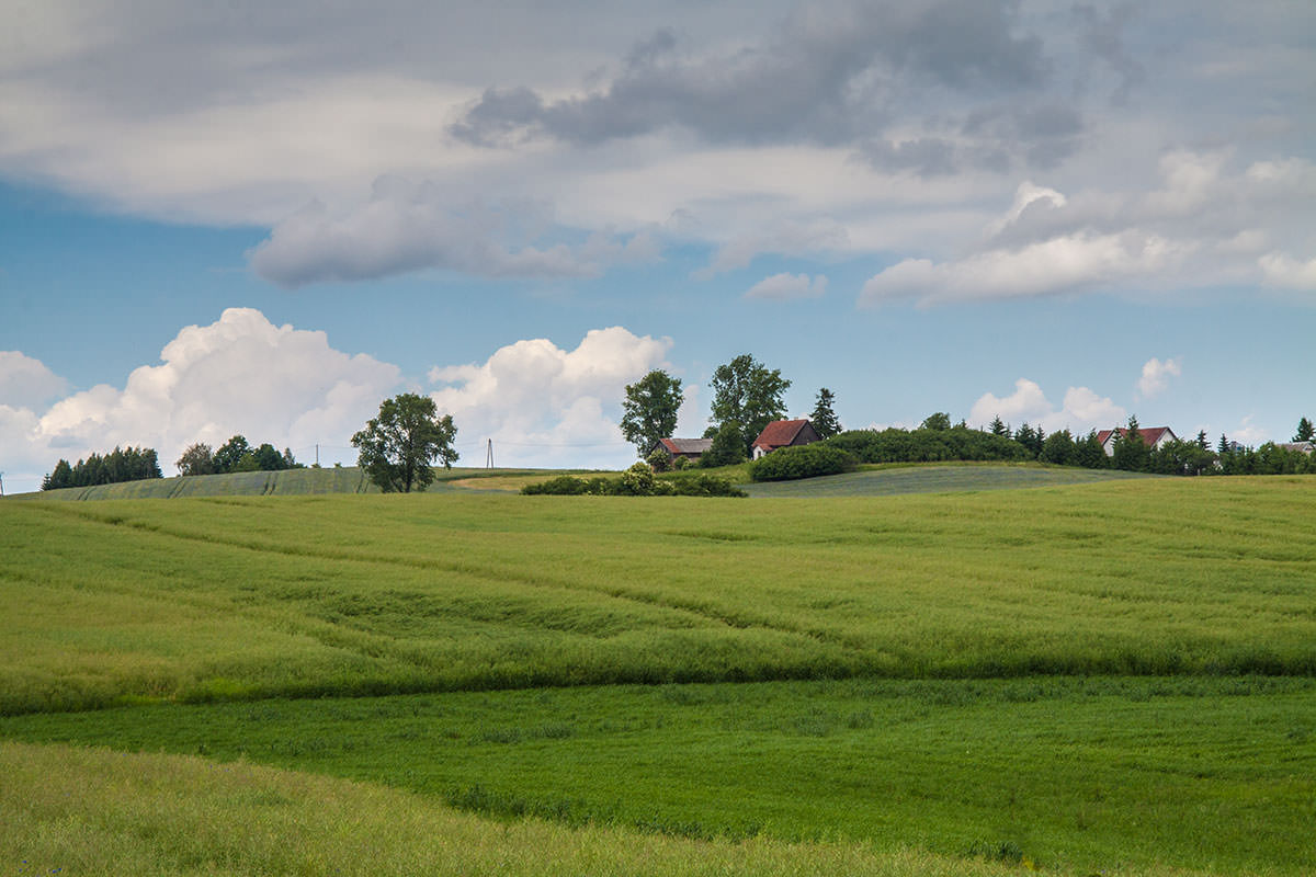 Landschaft in Pommern