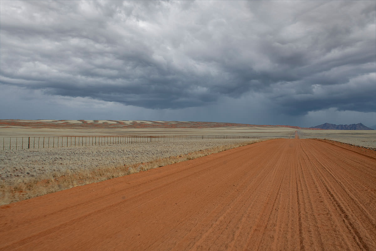 Richtung Tirasberge / Namibia